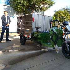 驚喜！湖北程力600L電動三輪高壓清洗車，物業(yè)管理的得力助手，價格優(yōu)惠不容錯過！